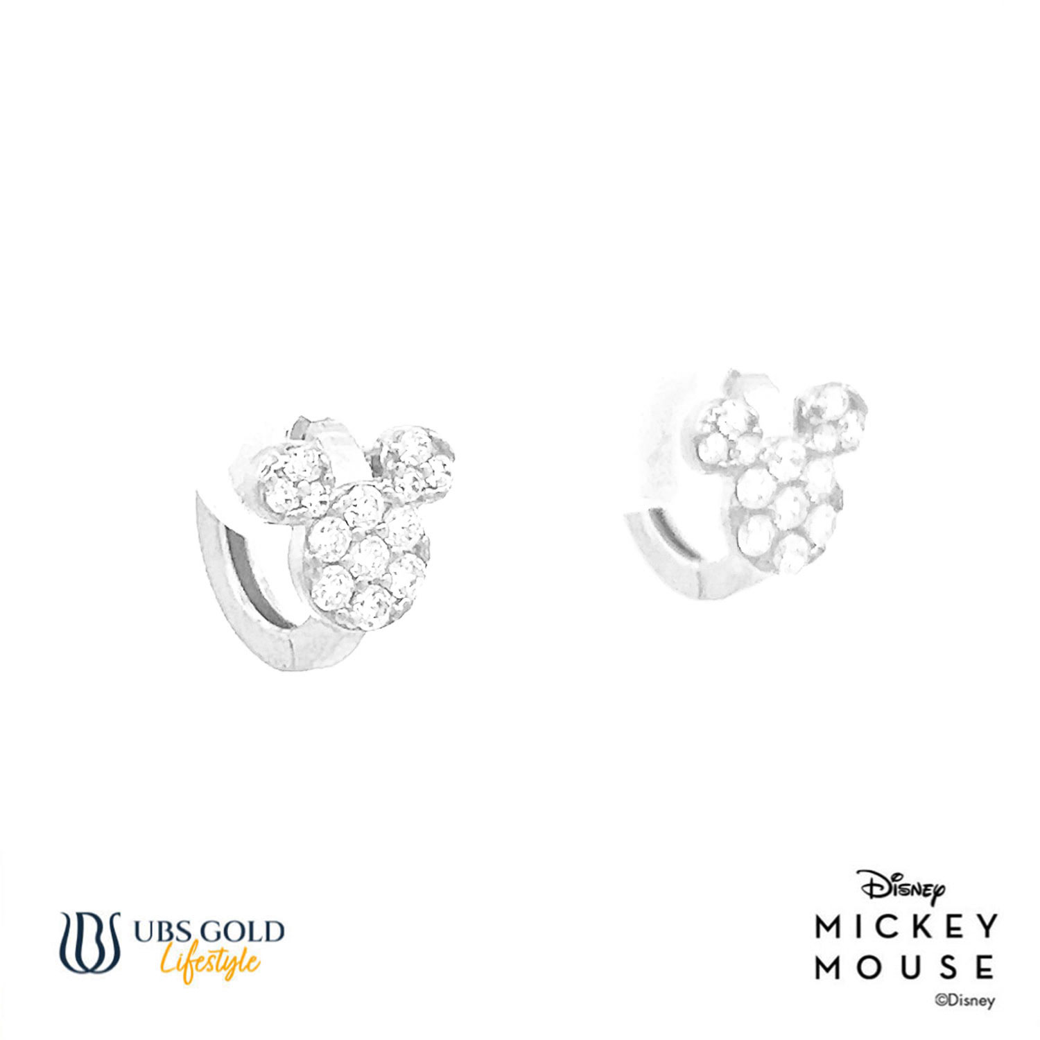 UBS Gold Anting Emas Disney Mickey Mouse - Cay0031 - 17K