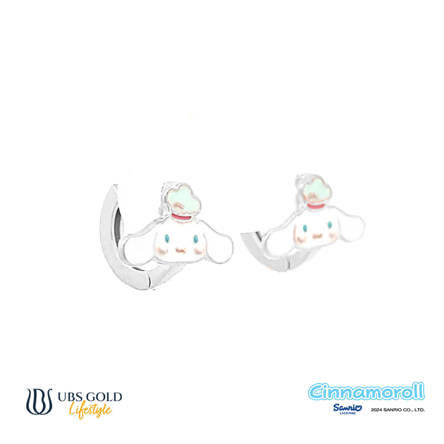 UBS Gold Anting Emas Sanrio Cinnamoroll - Caz0008 - 17K