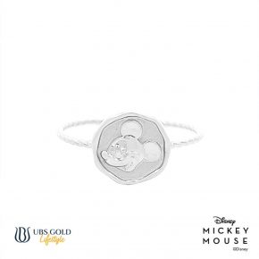 UBS Gold Cincin Emas Disney Mickey Mouse - Ccy0124 - 17K