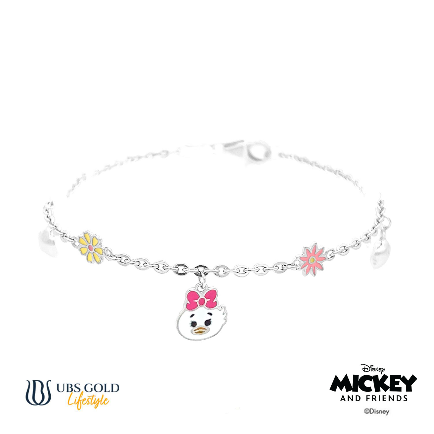 UBS Gold Gelang Emas Anak Disney Daisy Duck - Hgy0180 - 17K