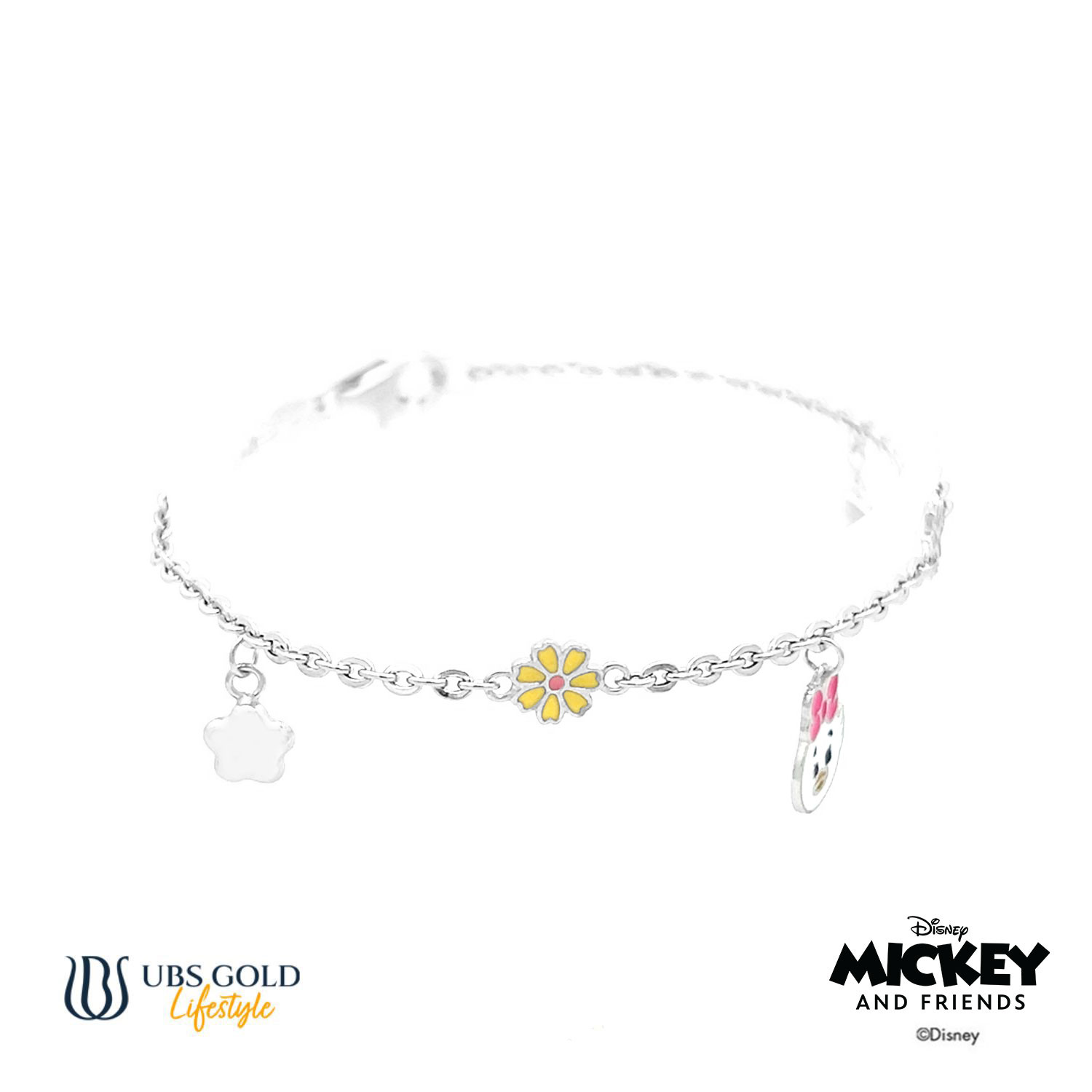 UBS Gold Gelang Emas Anak Disney Daisy Duck - Hgy0180 - 17K