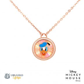 UBS Gold Kalung Emas Disney Donald Duck - Hky0242 - 17K