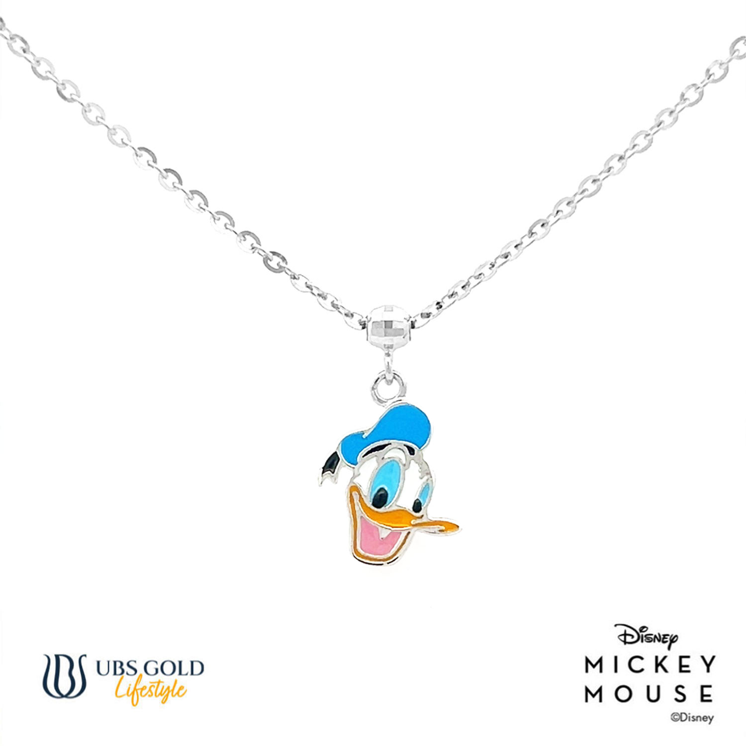UBS Gold Kalung Emas Anak Disney Donald Duck - Kky0100 - 17K