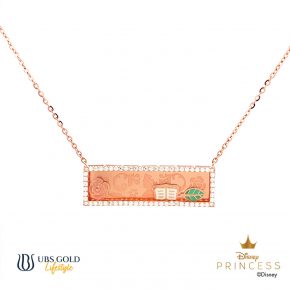 UBS Gold Kalung Emas Disney Princess Belle - Kky0450 - 17K