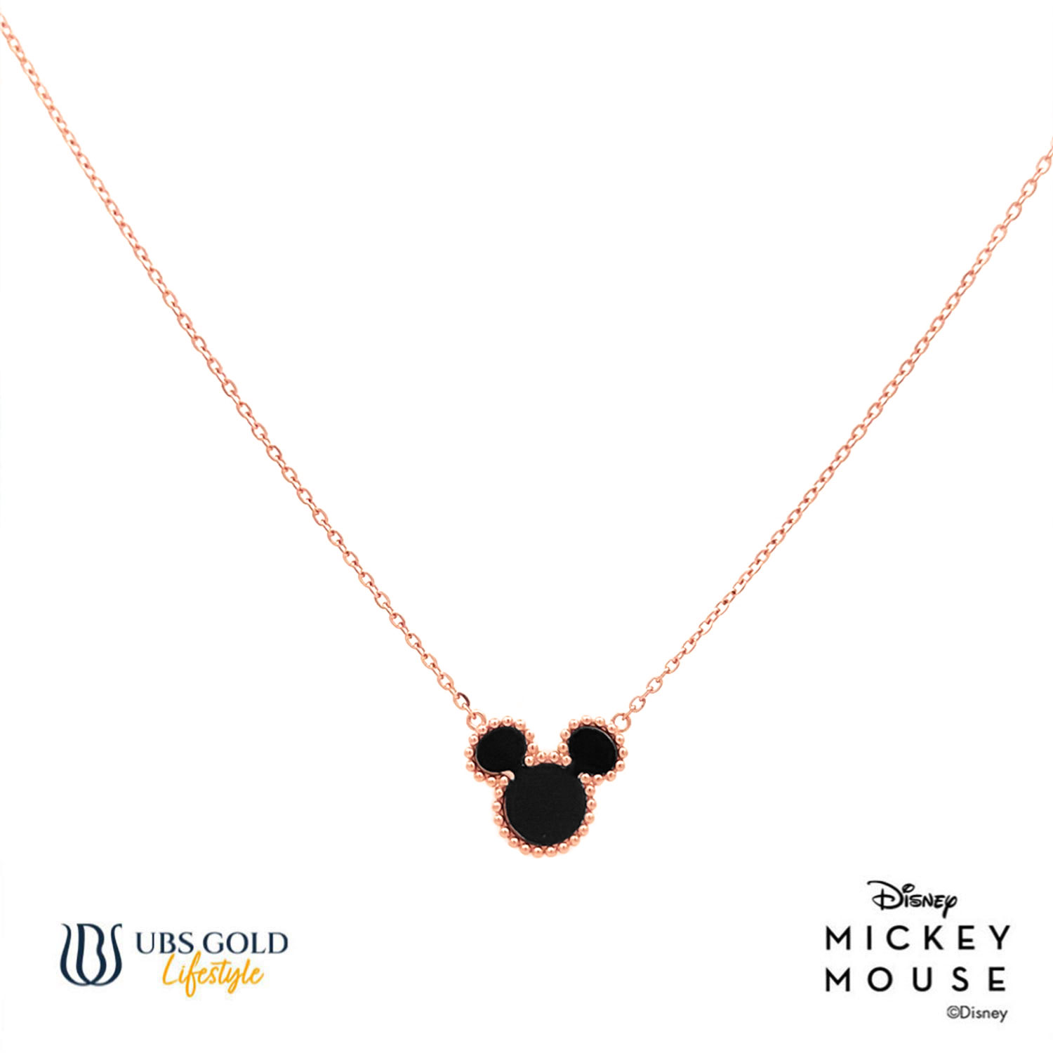 UBS Gold Kalung Emas Disney Mickey Mouse - Kky0486 - 17K