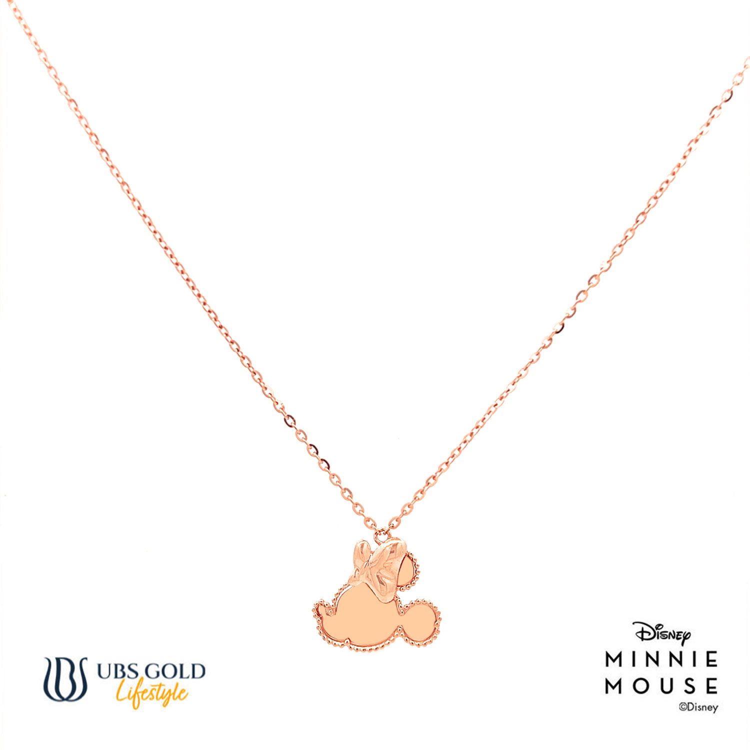 UBS Gold Kalung Emas Disney Minnie Mouse - Kky0487 - 17K