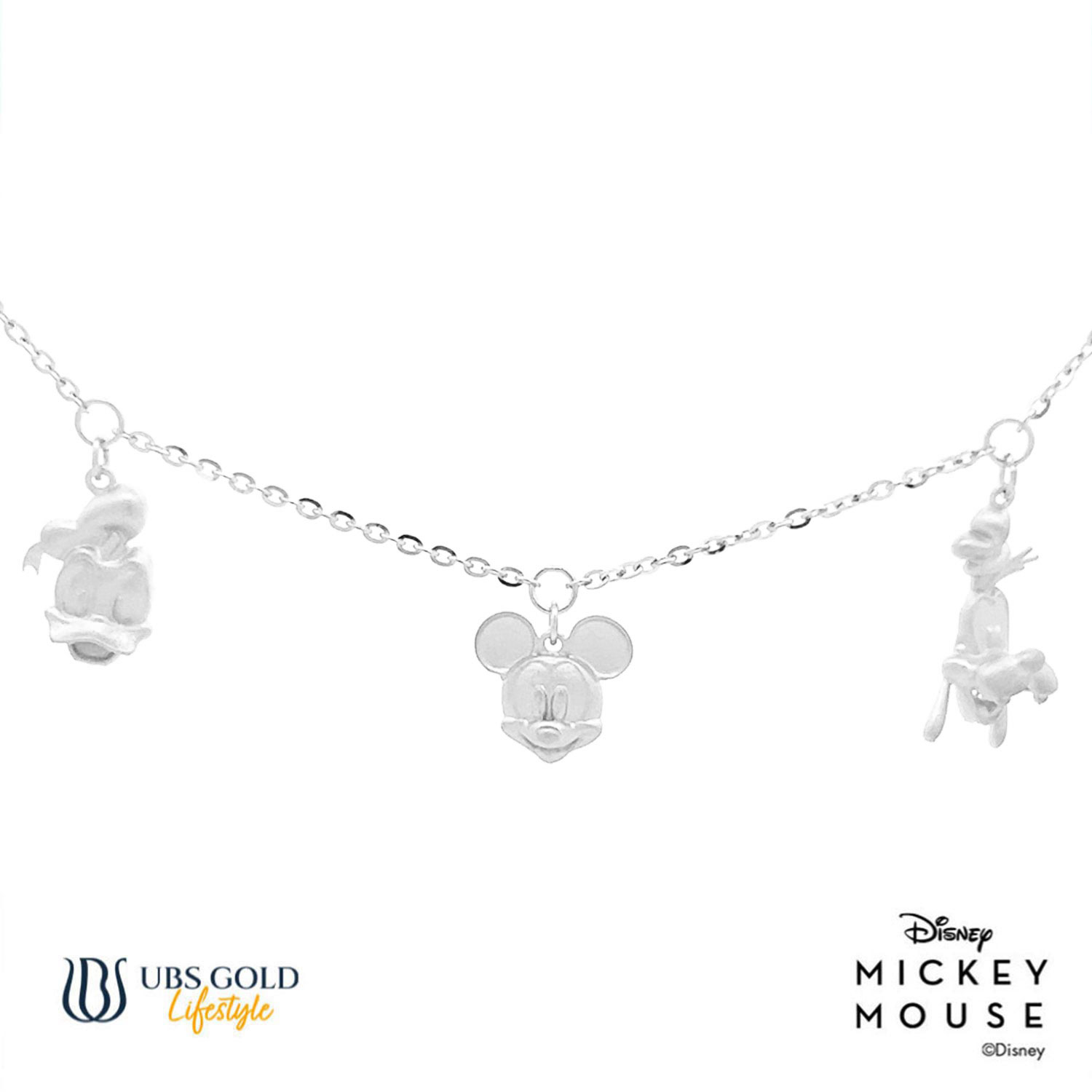 UBS Gold Kalung Emas Disney Mickey and Friends - Kky0492 - 17K