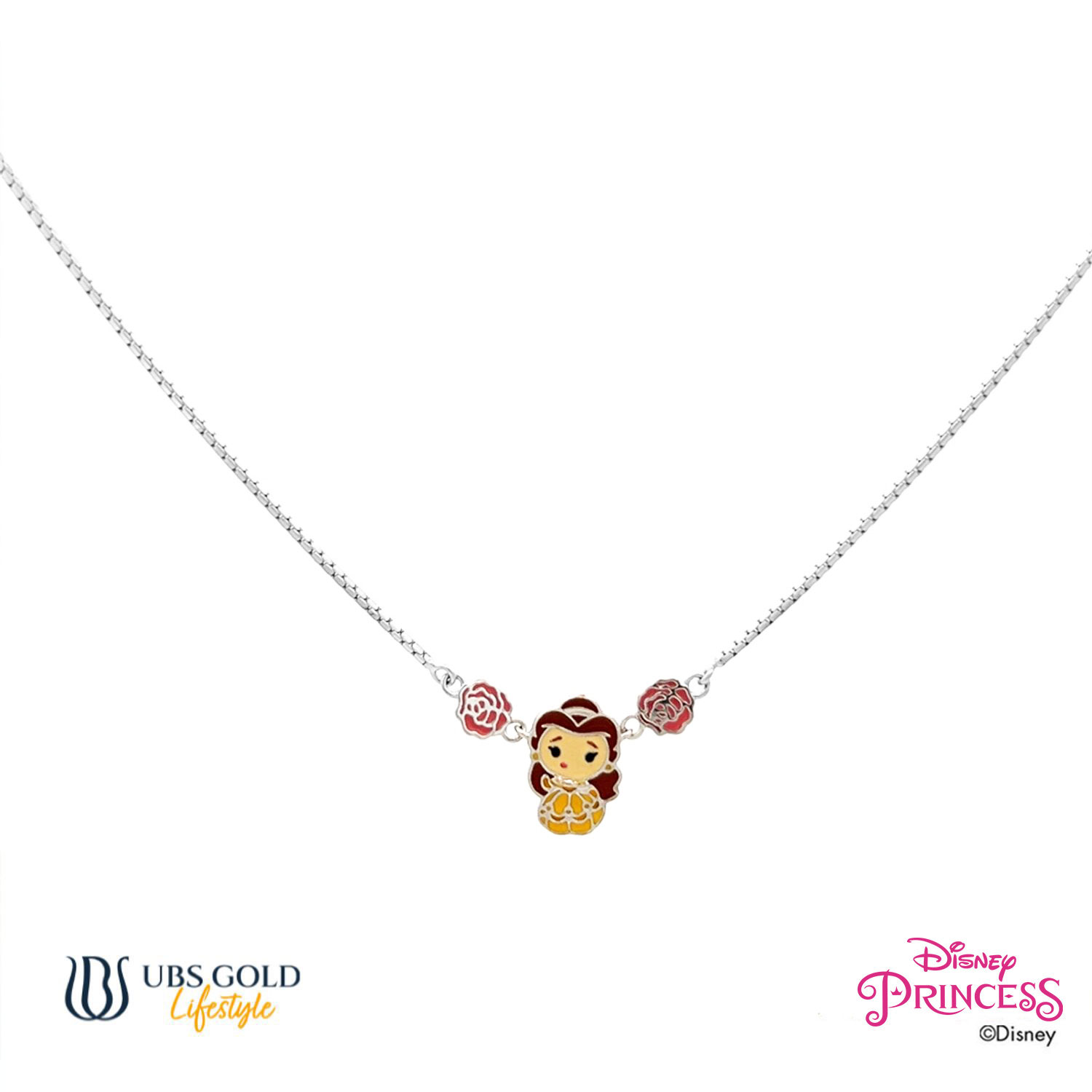 UBS Gold Kalung Emas Anak Disney Princess Belle - Kky0496 - 17K