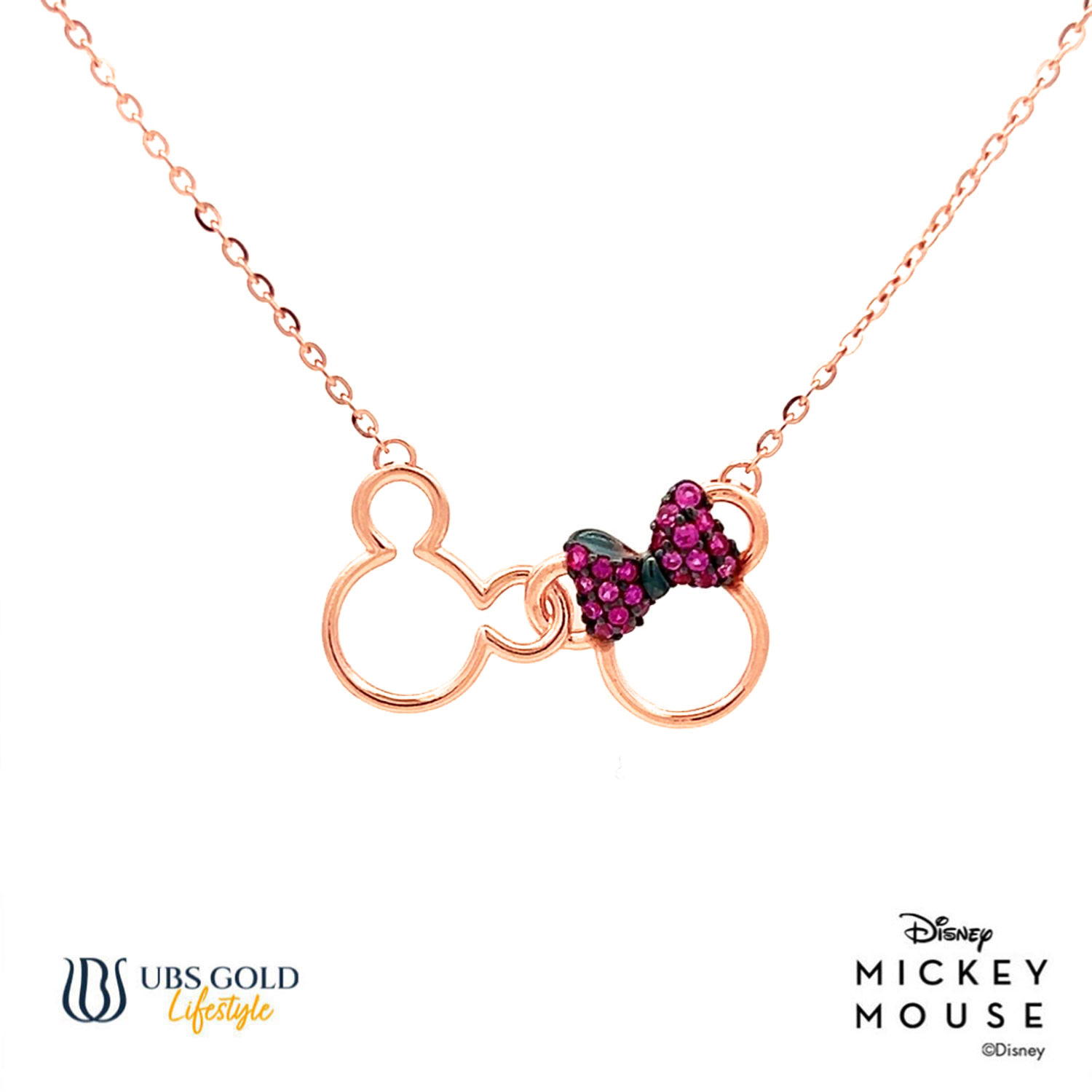 UBS Gold Kalung Emas Disney Mickey Minnie Mouse - Kky0500 - 17K