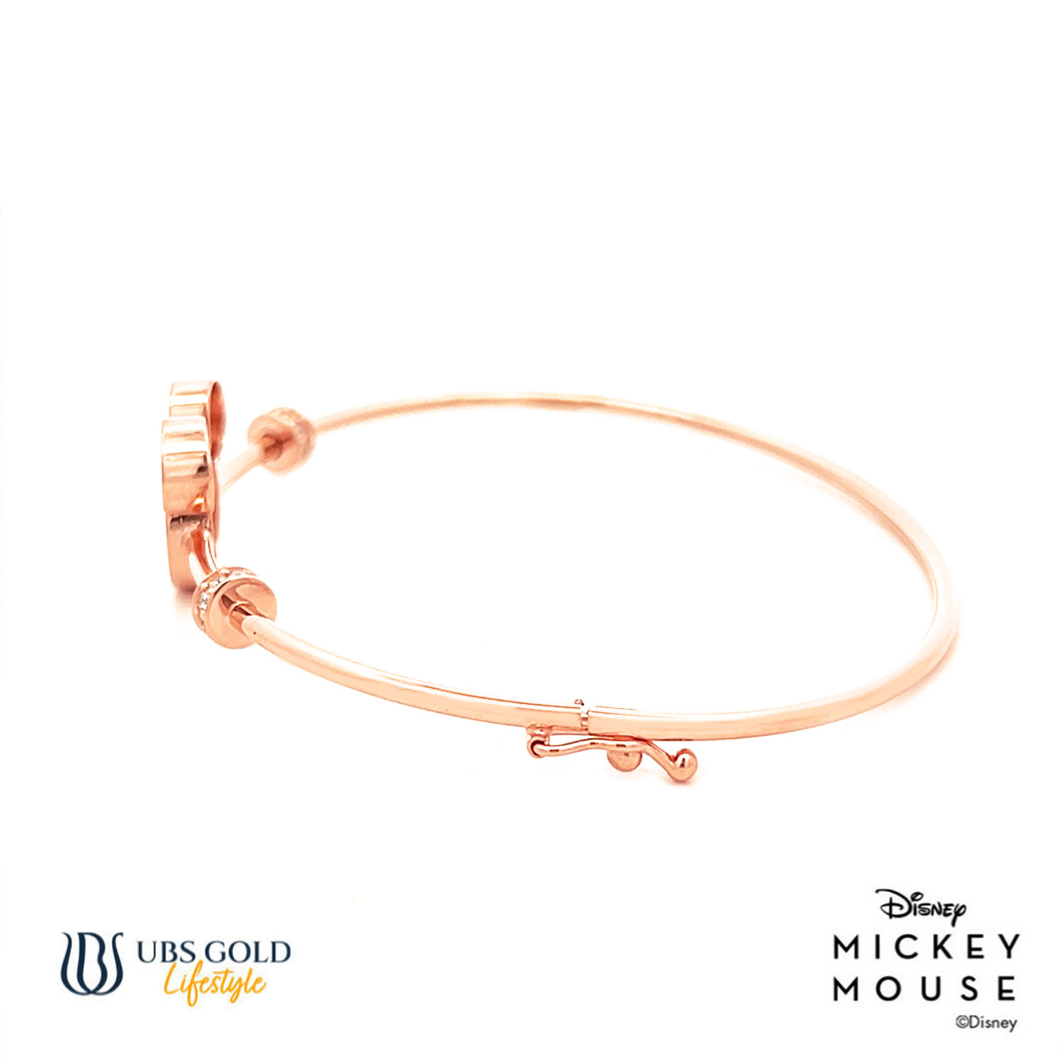 UBS Gold Gelang Emas Disney Mickey Mouse - Vgy0142 - 17K