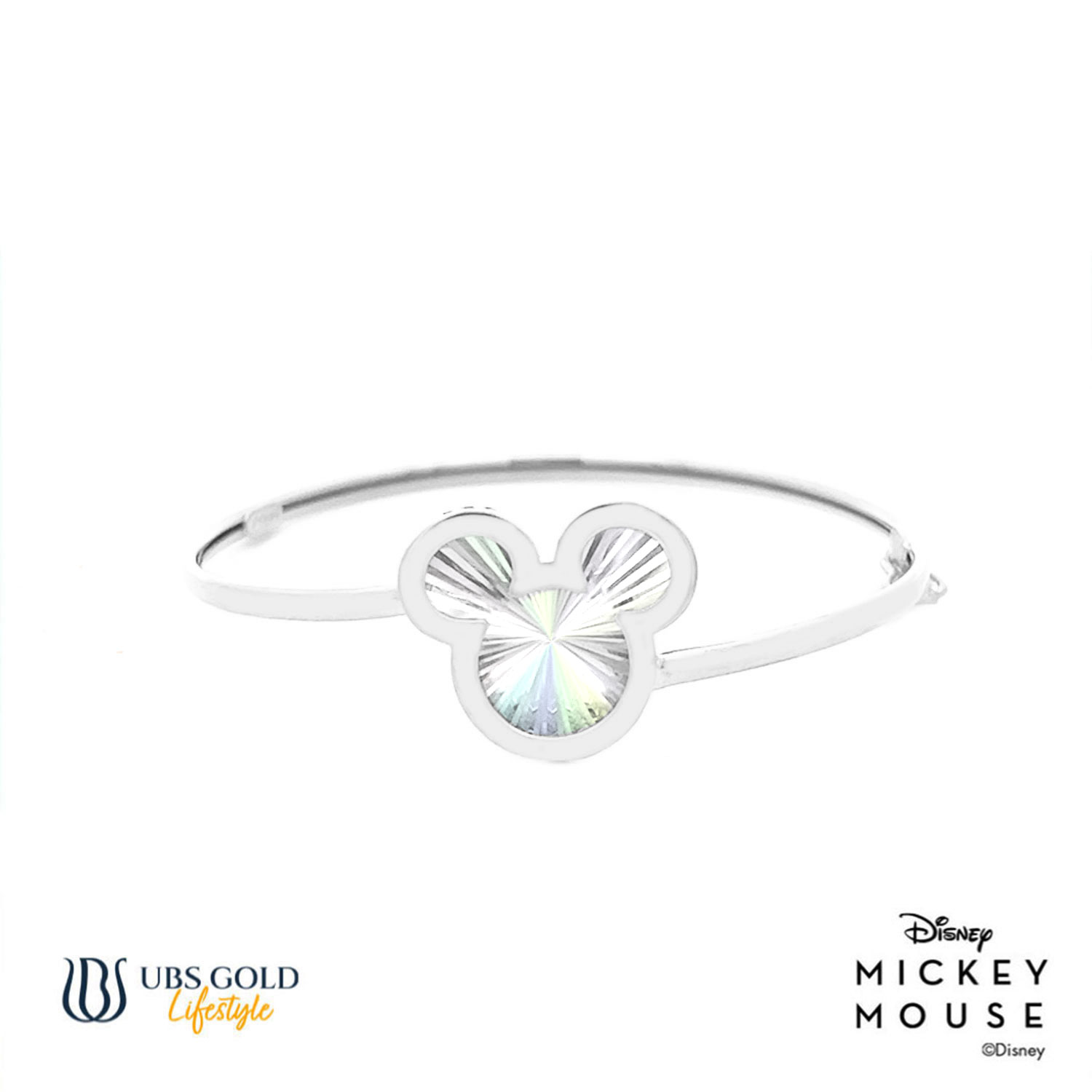 UBS Gold Gelang Emas Bayi Disney Mickey Mouse Rainbow - Vgy0146 - 17K