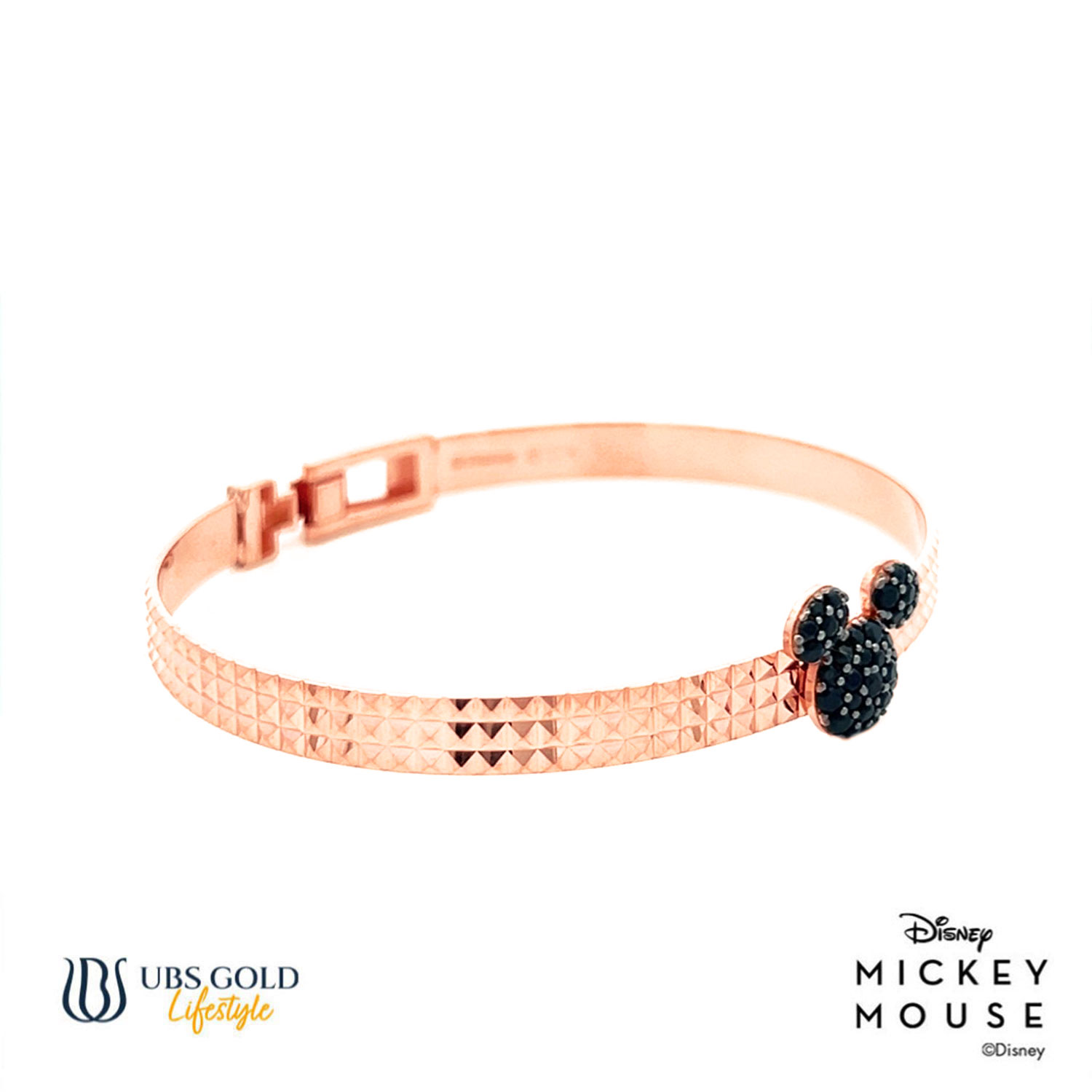 UBS Gold Gelang Emas Disney Mickey Mouse - Vgy0150 - 17K