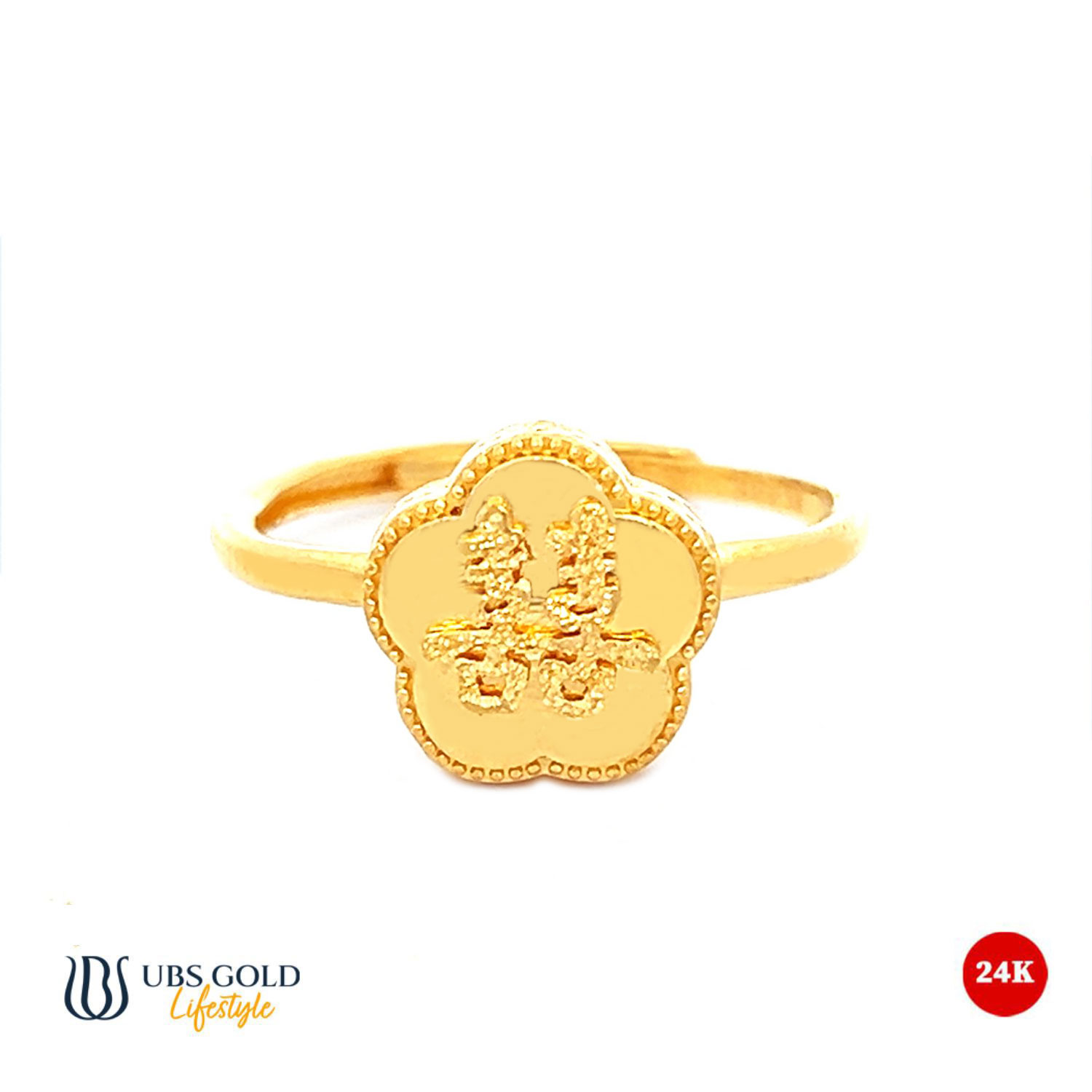 UBS Cincin Emas Shuang Xi - Cdc0390B - 24K