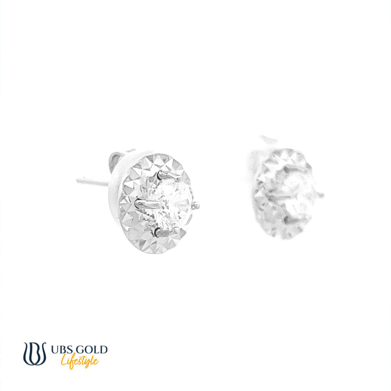 UBS Gold Anting Emas Solitaire - Ewd0110 - 17K