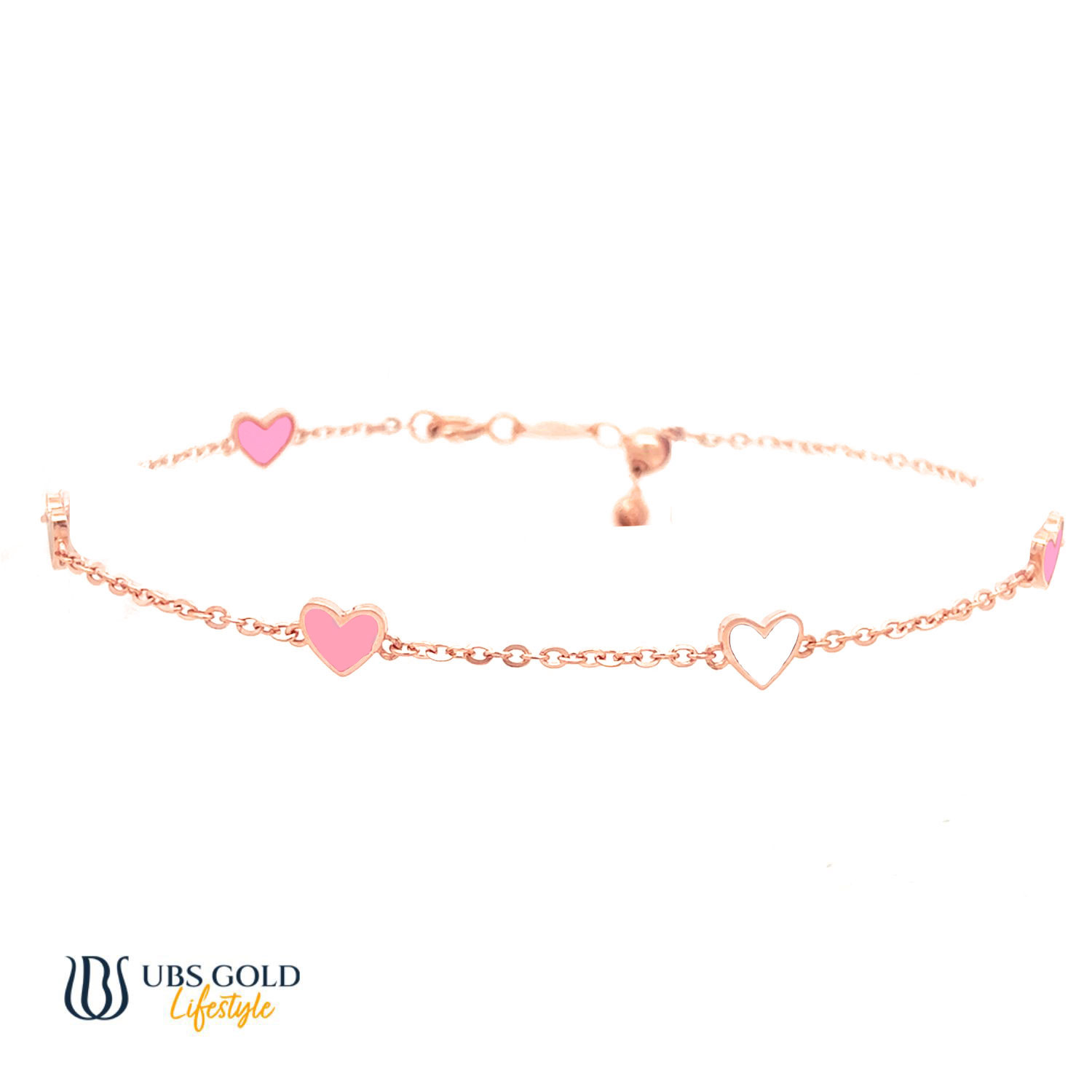 UBS Gold Gelang Emas Millie Molly - Kgv7015 - 17K