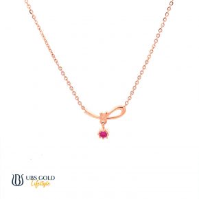 UBS Gold Kalung Emas Luna - Kkv15514B - 17K