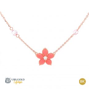 UBS Gold Kalung Emas Puffie - Ksk0845K - 8K