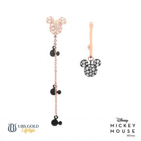 UBS Gold Anting Emas Disney Mickey Mouse - Kwy0010 - 17K