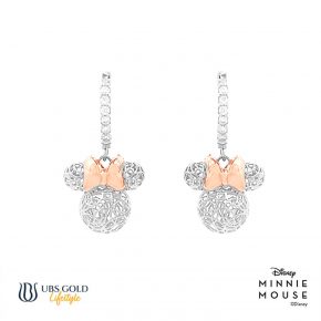 UBS Gold Anting Emas Disney Minnie Mouse - Cay0024 - 17K