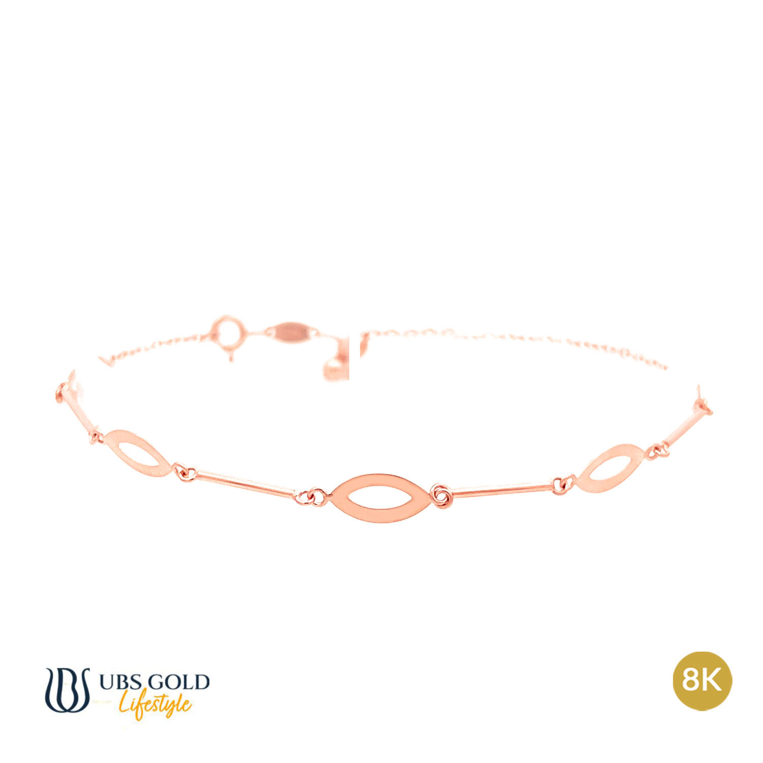 UBS Gold Gelang Emas Millie Molly - Kgv7127K - 8K