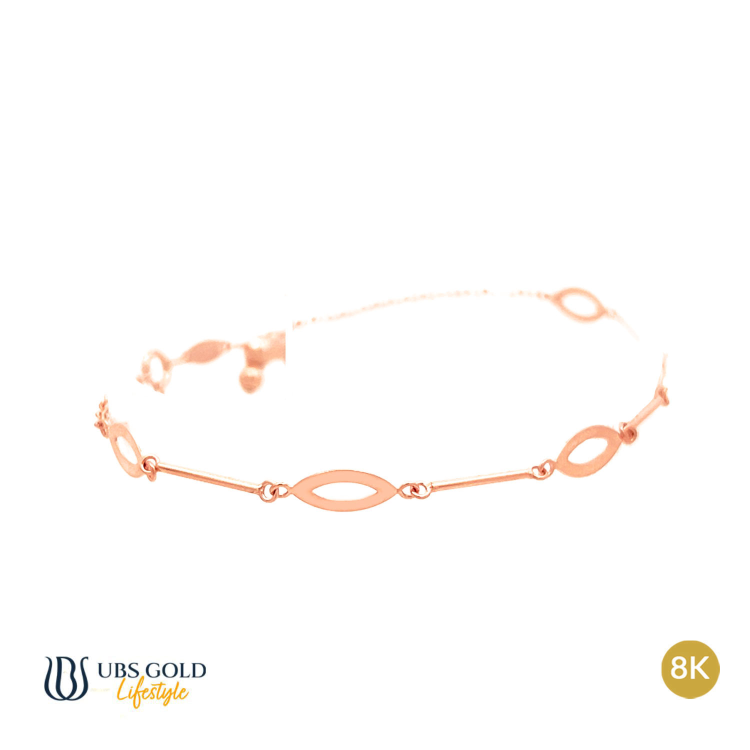 UBS Gold Gelang Emas Millie Molly - Kgv7127K - 8K