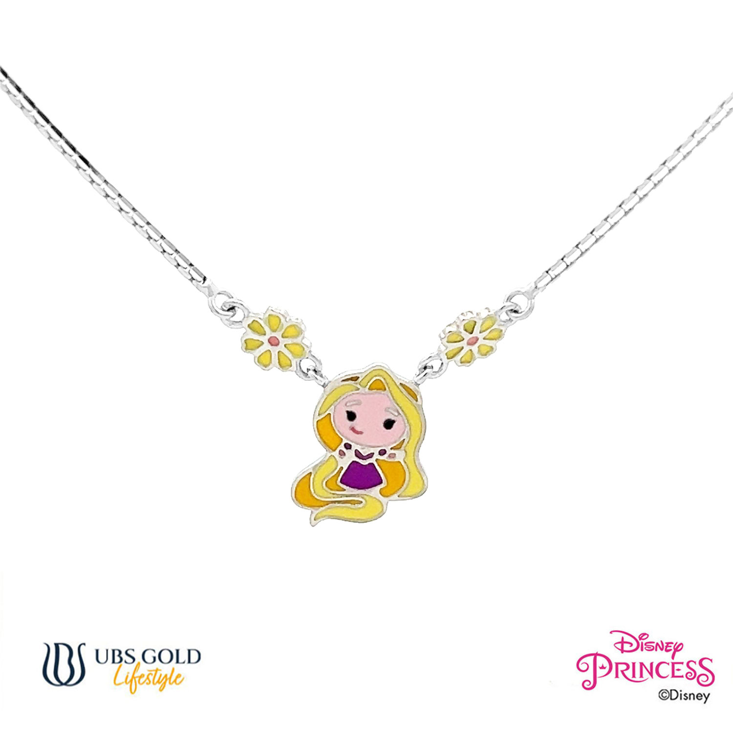 UBS Gold Kalung Emas Anak Disney Princess Rapunzel - Kky0497 - 17K