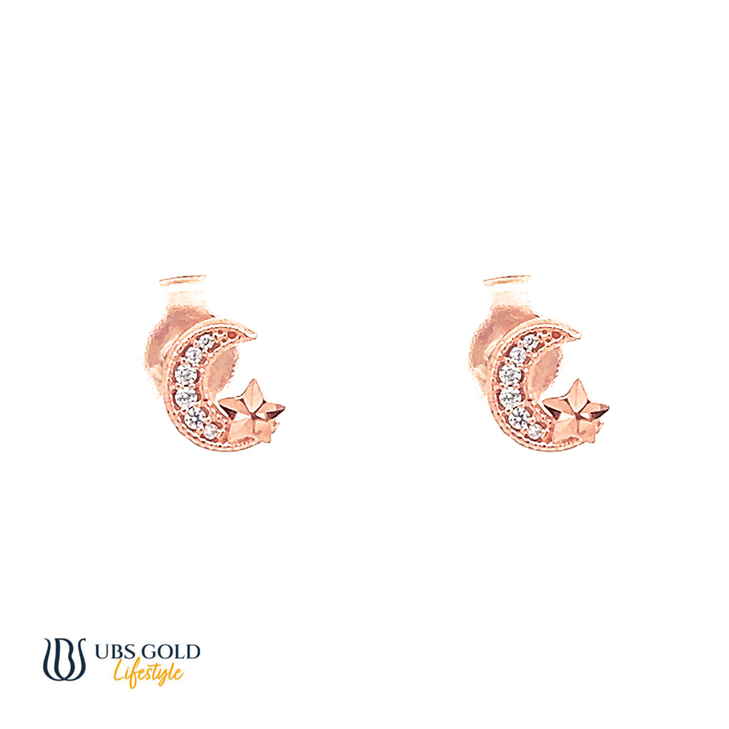 UBS Gold Anting Emas Millie Molly - Ksw1070 - 17K