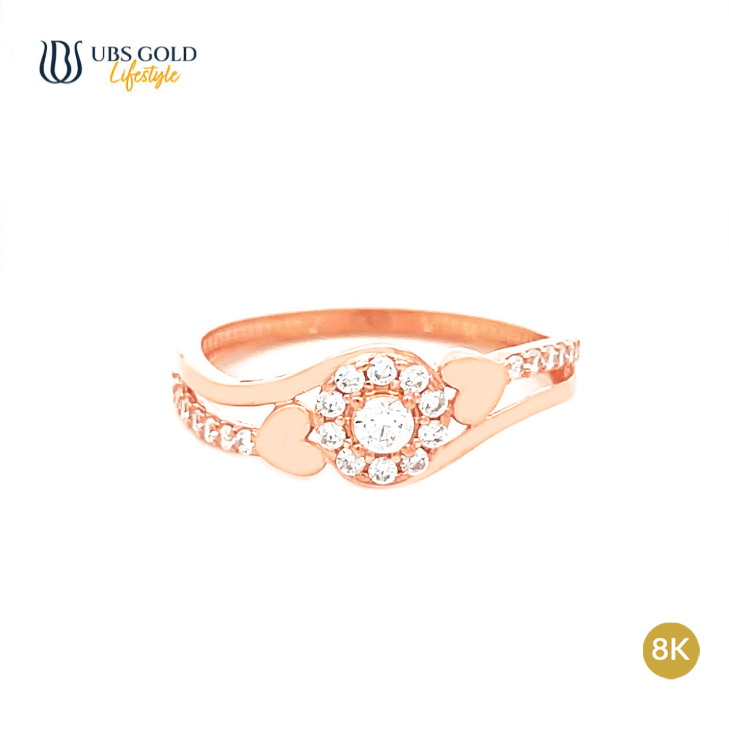 UBS Gold Cincin Emas - Cc17271K - 8K