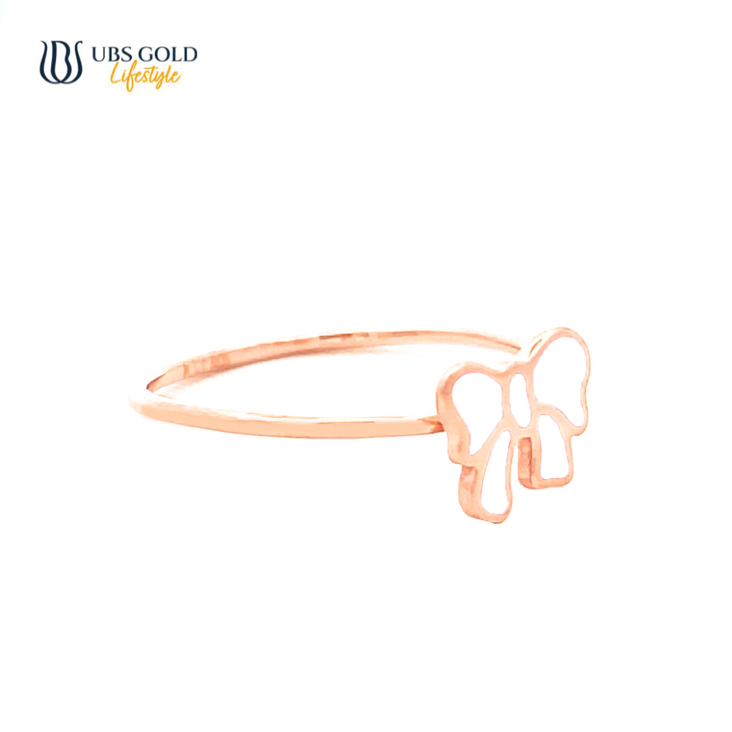 UBS Gold Cincin Emas Brigita - Cc70726W - 17K