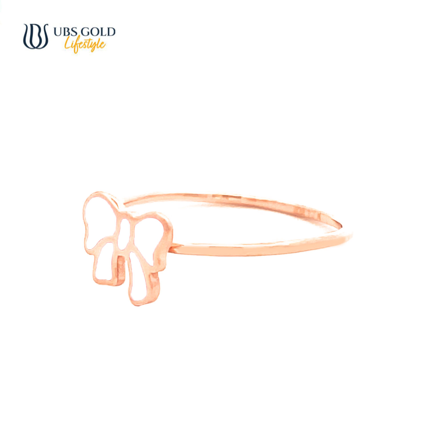 UBS Gold Cincin Emas Brigita - Cc70726W - 17K