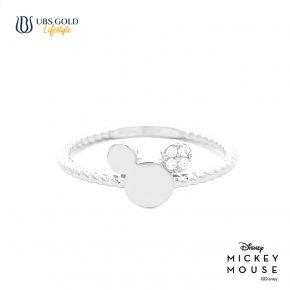 UBS Gold Cincin Emas Disney Mickey Mouse - Ccy0207 - 17K