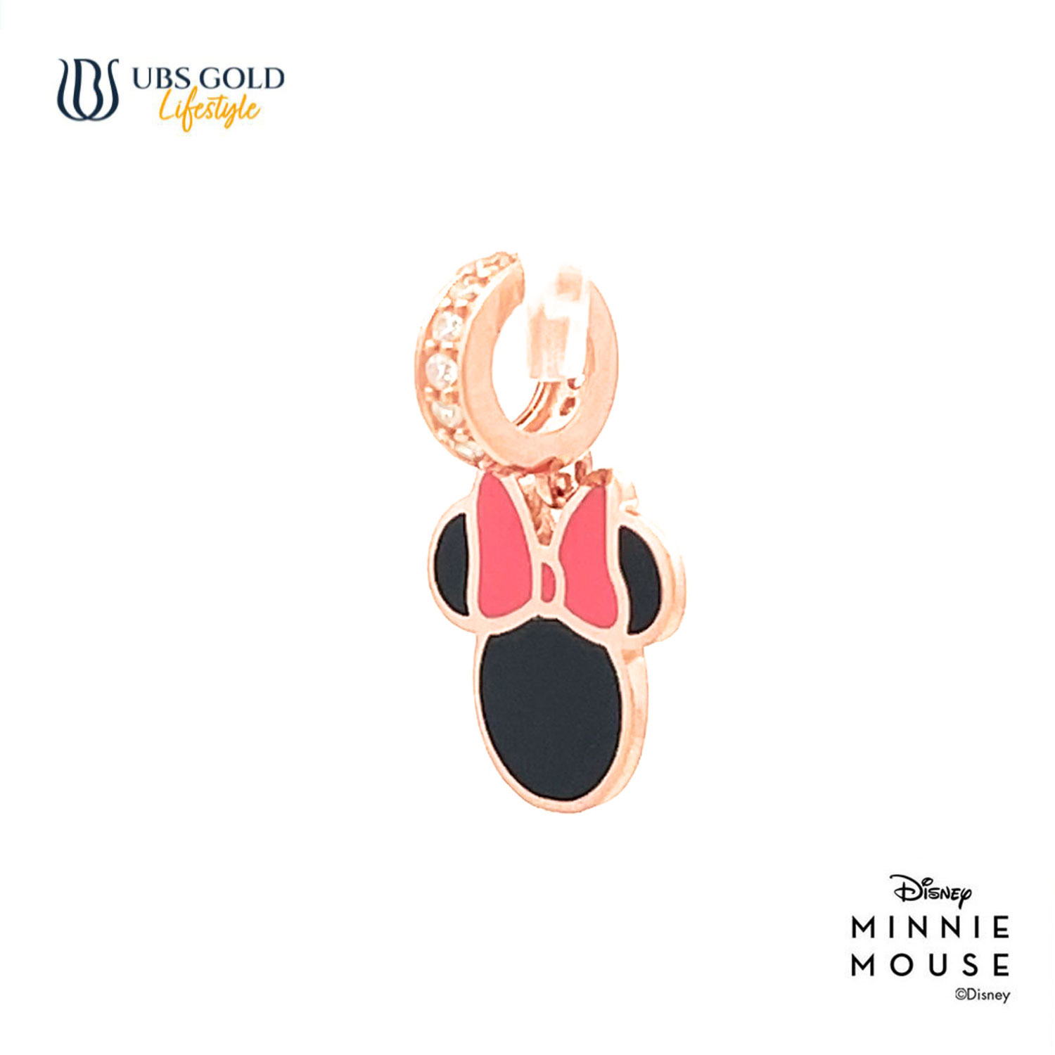 UBS Gold Liontin Emas Disney Minnie Mouse - Cly0034 - 17K