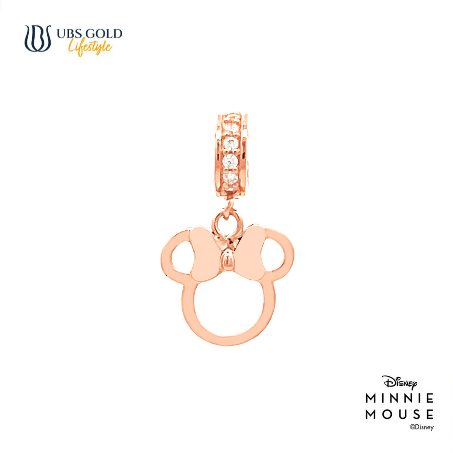 UBS Gold Liontin Emas Disney Minnie Mouse - Cly0050 - 17K