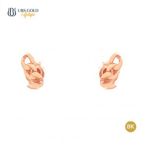 UBS Gold Anting Emas Luna - Cwh0162K - 8K