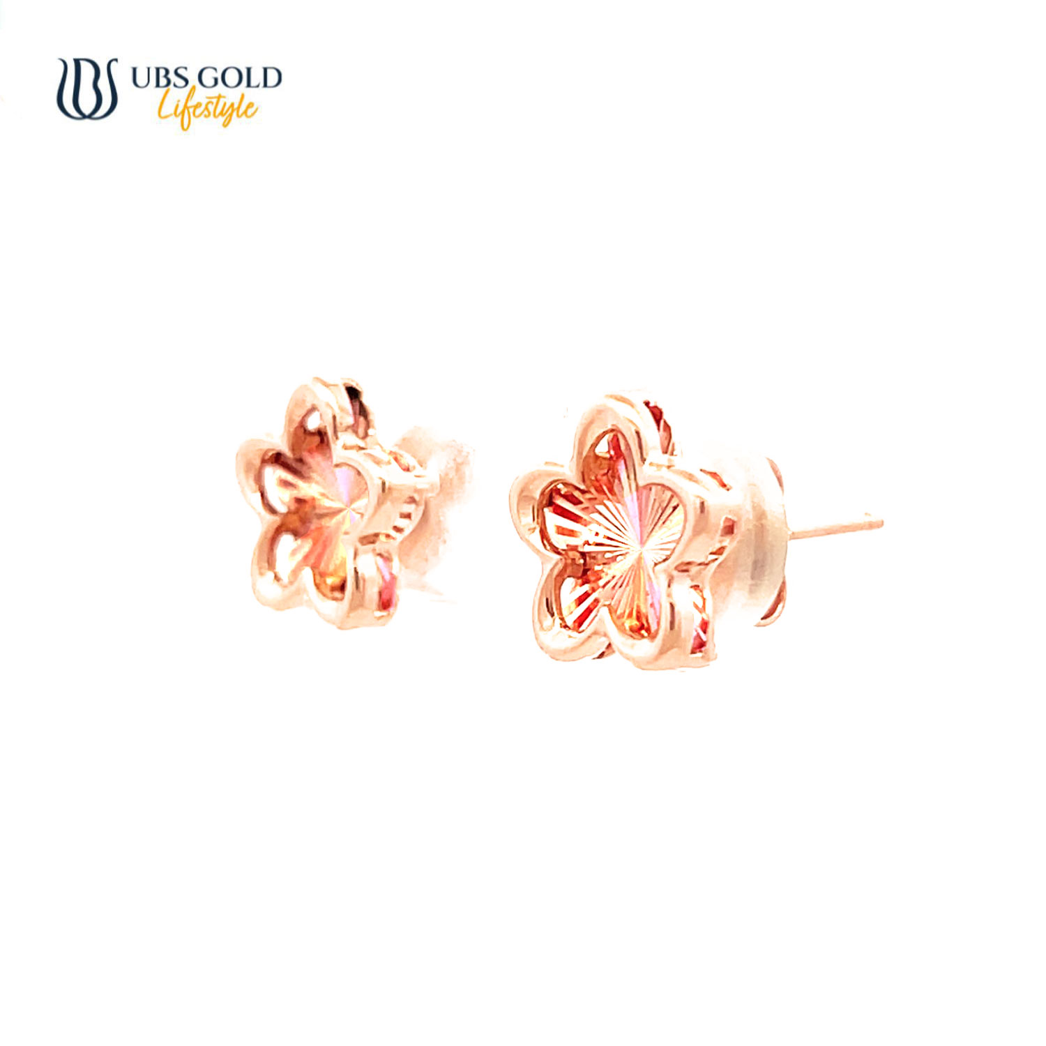 UBS Gold Anting Emas Rainbow - E6w0013 - 17K