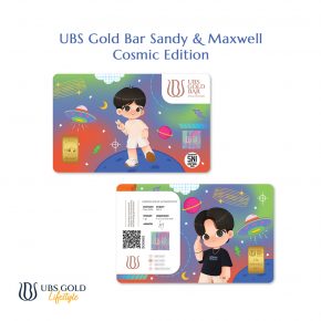 UBS Gold Logam Mulia Edisi Spesial Maxwell dan Sandy 1 Gr – Cosmic