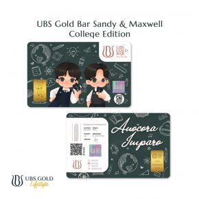 UBS Gold Logam Mulia Edisi Spesial Maxwell dan Sandy 2 Gr – College