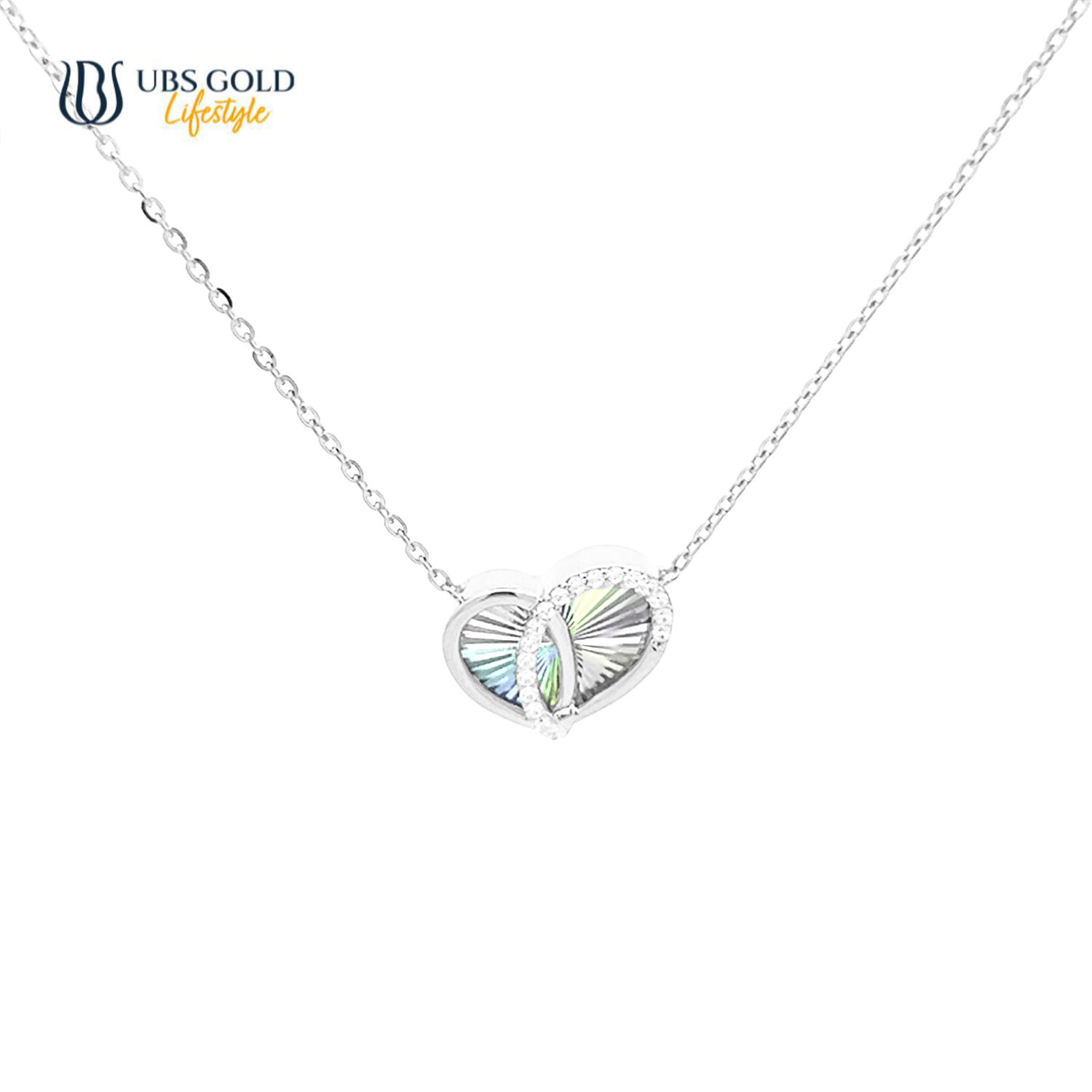 UBS Gold Kalung Emas Millie Molly Rainbow - K6k0084 - 17K