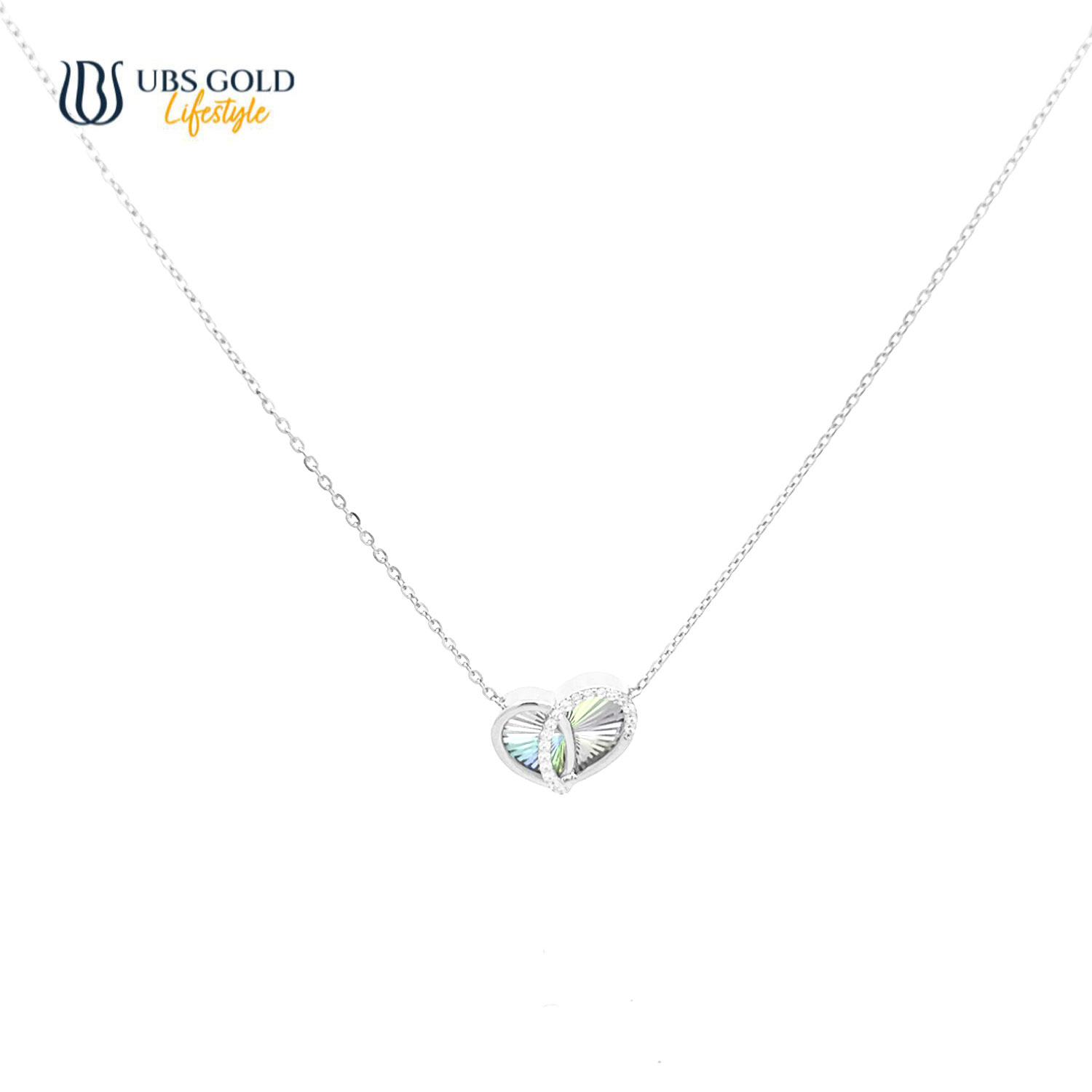 UBS Gold Kalung Emas Millie Molly Rainbow - K6k0084 - 17K