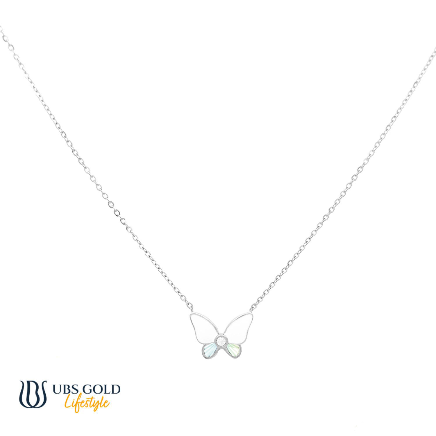 UBS Gold Kalung Emas Millie Molly Rainbow - K6k0087 - 17K