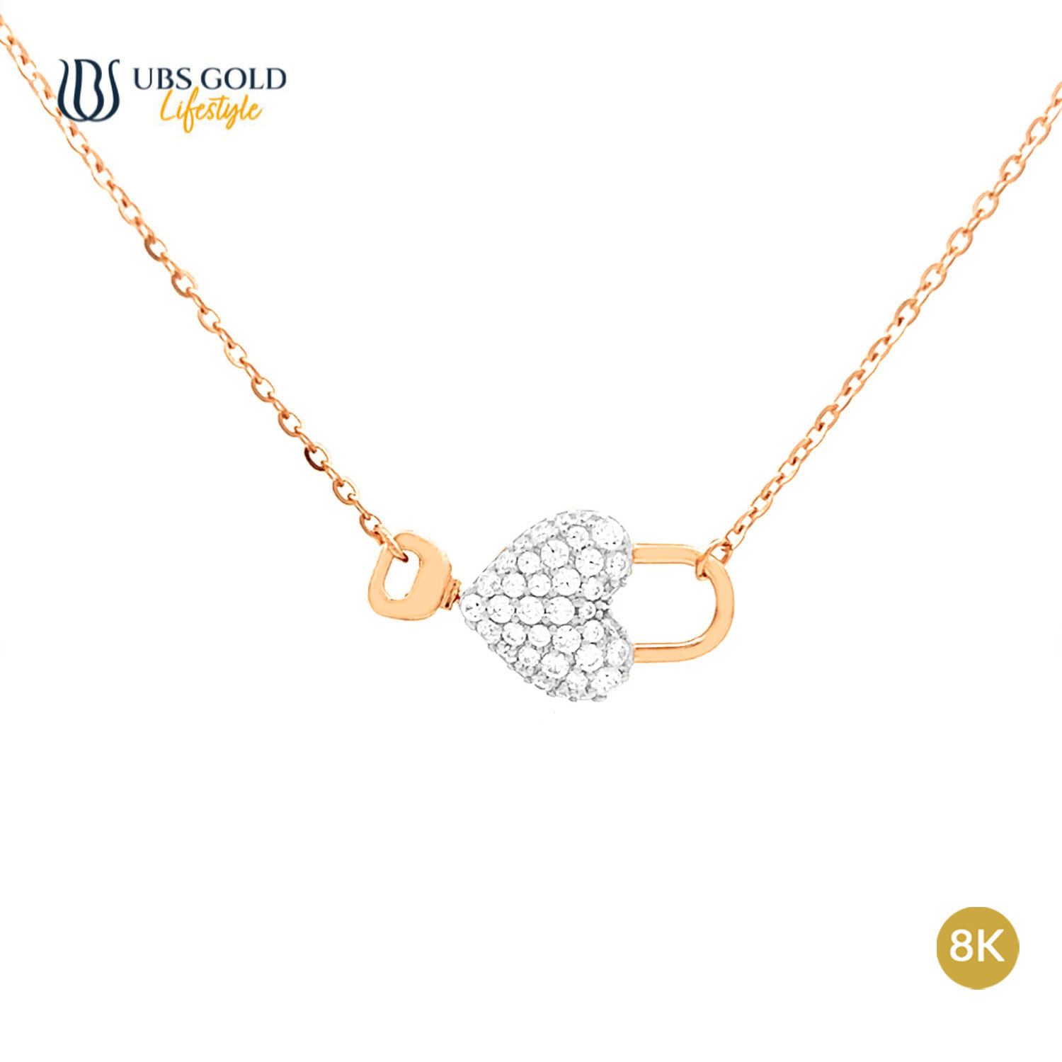 UBS Gold Kalung Emas Millie Molly - Kdk0333K - 8K