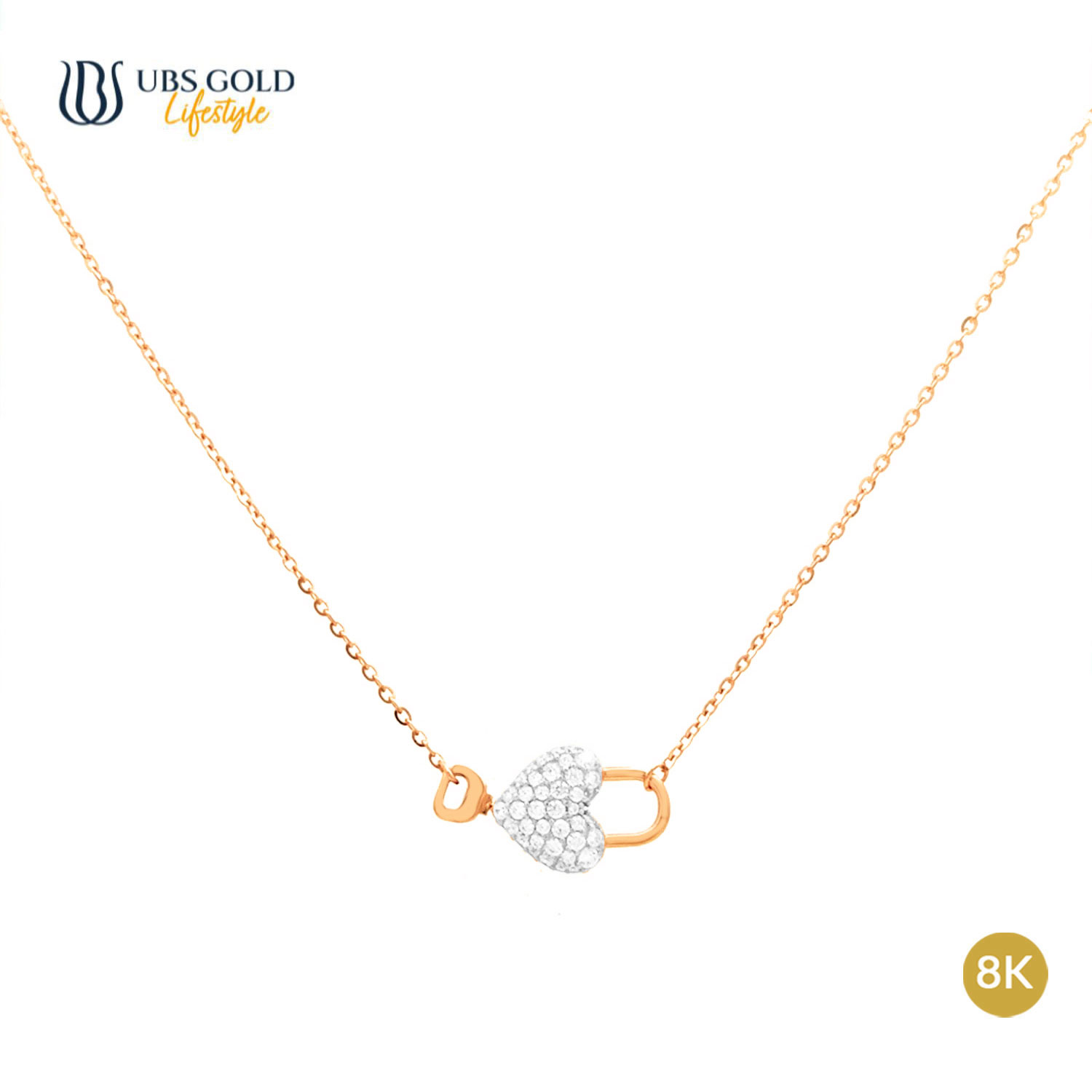 UBS Gold Kalung Emas Millie Molly - Kdk0333K - 8K