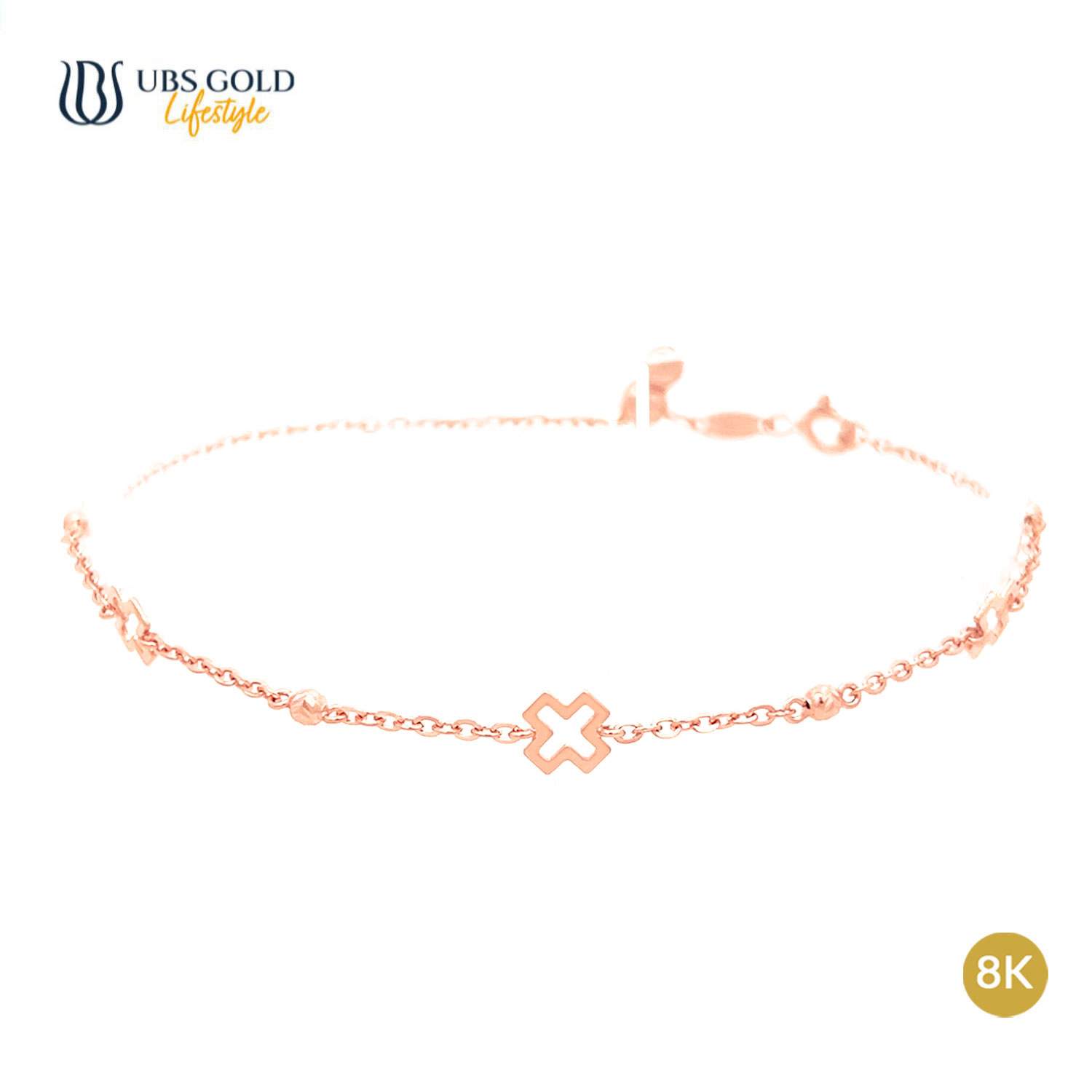 UBS Gold Gelang Emas Millie Molly - Kgv7112K - 8K