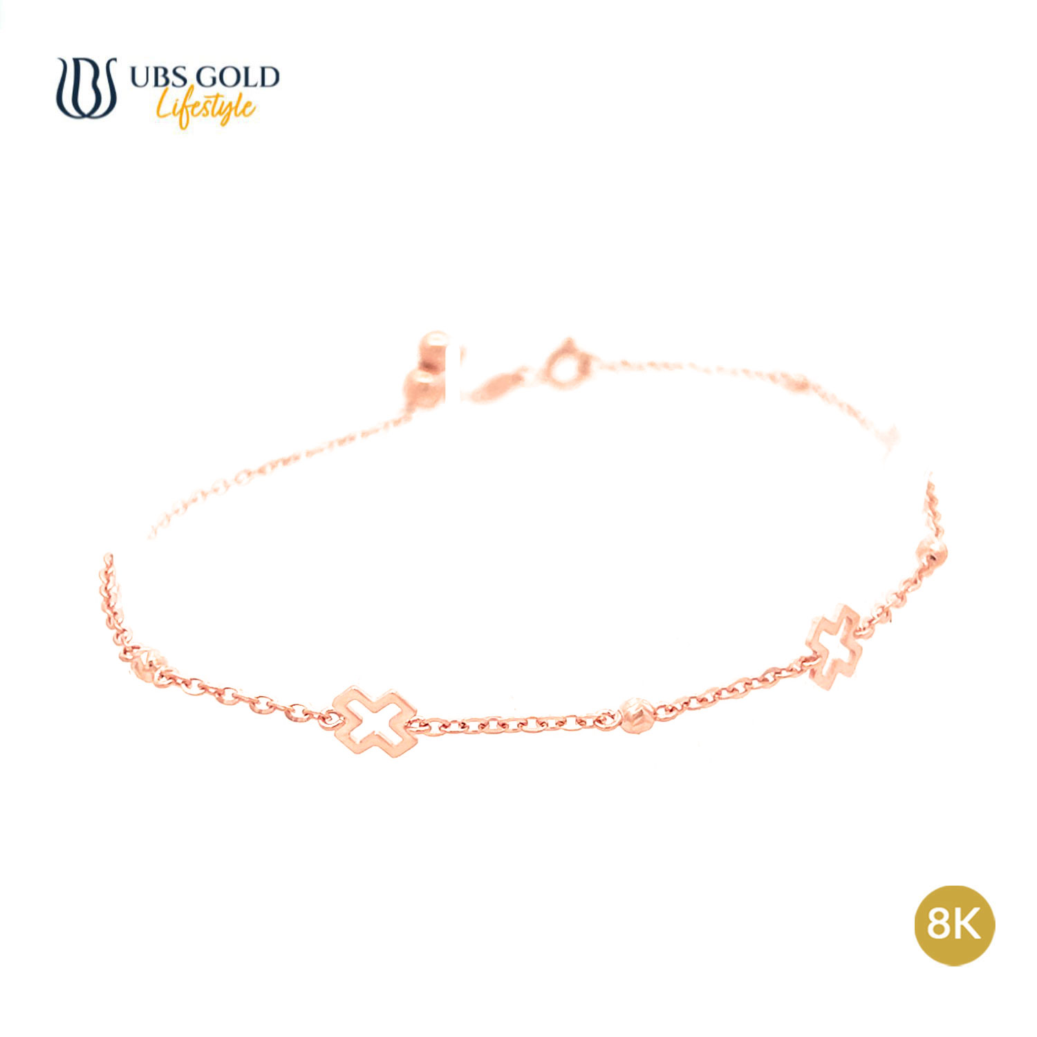 UBS Gold Gelang Emas Millie Molly - Kgv7112K - 8K