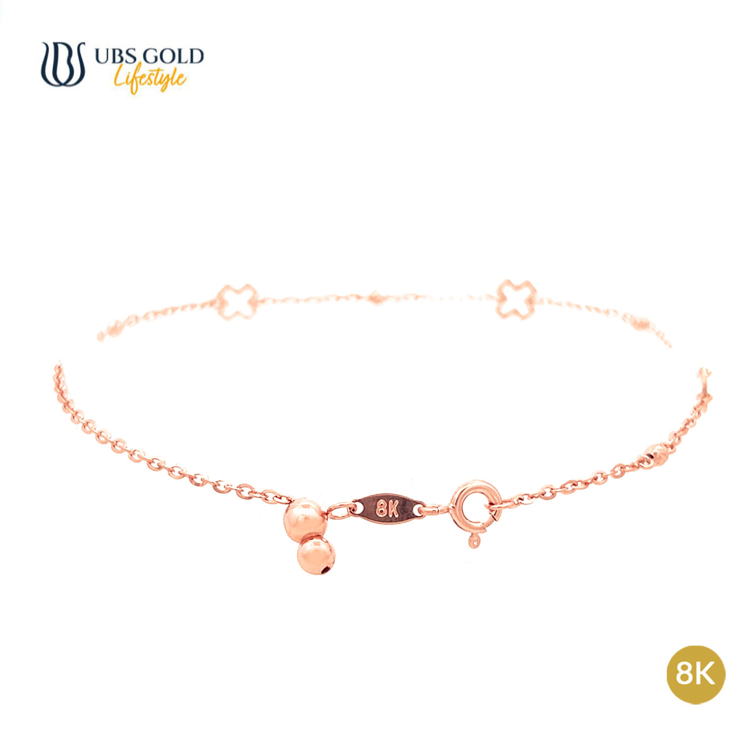 UBS Gold Gelang Emas Millie Molly - Kgv7112K - 8K