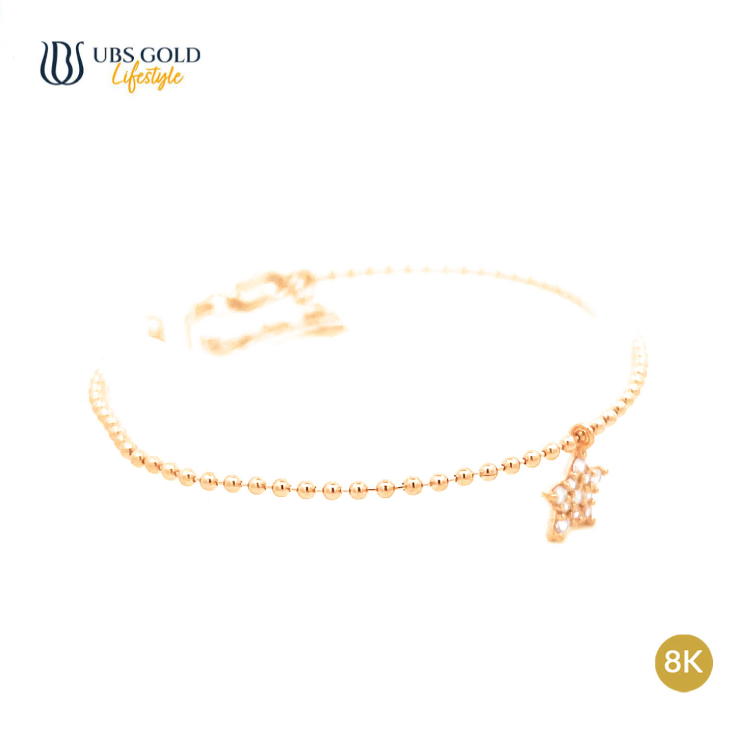 UBS Gold Gelang Emas Millie Molly - Kgv7181K - 8K