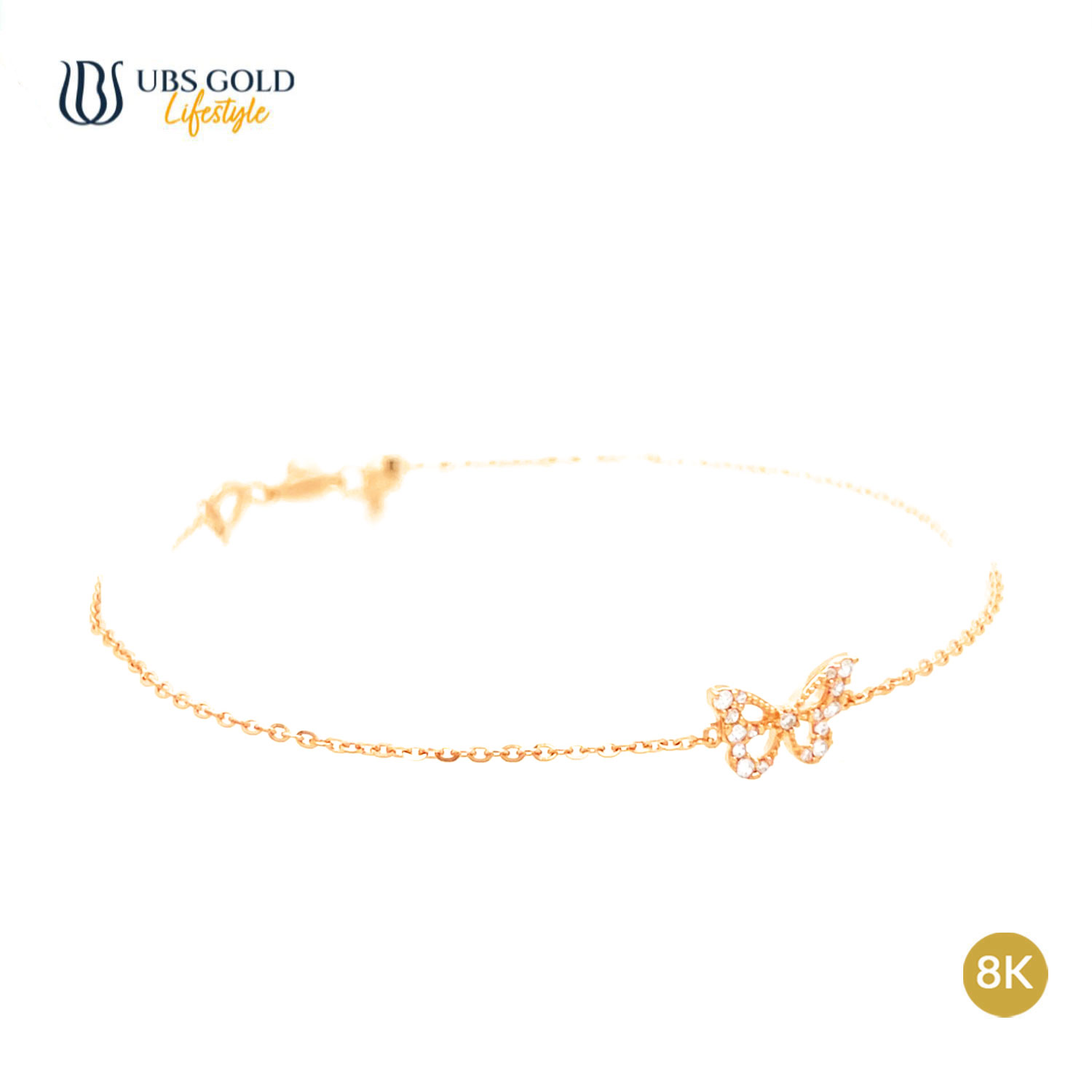 UBS Gold Gelang Emas Millie Molly - Kgv7191K - 8K