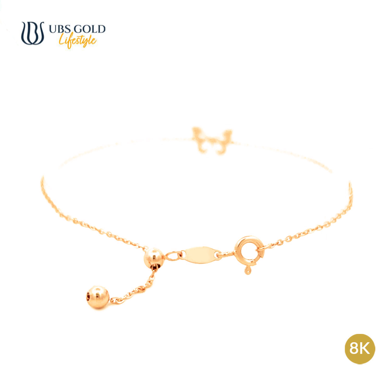 UBS Gold Gelang Emas Millie Molly - Kgv7191K - 8K