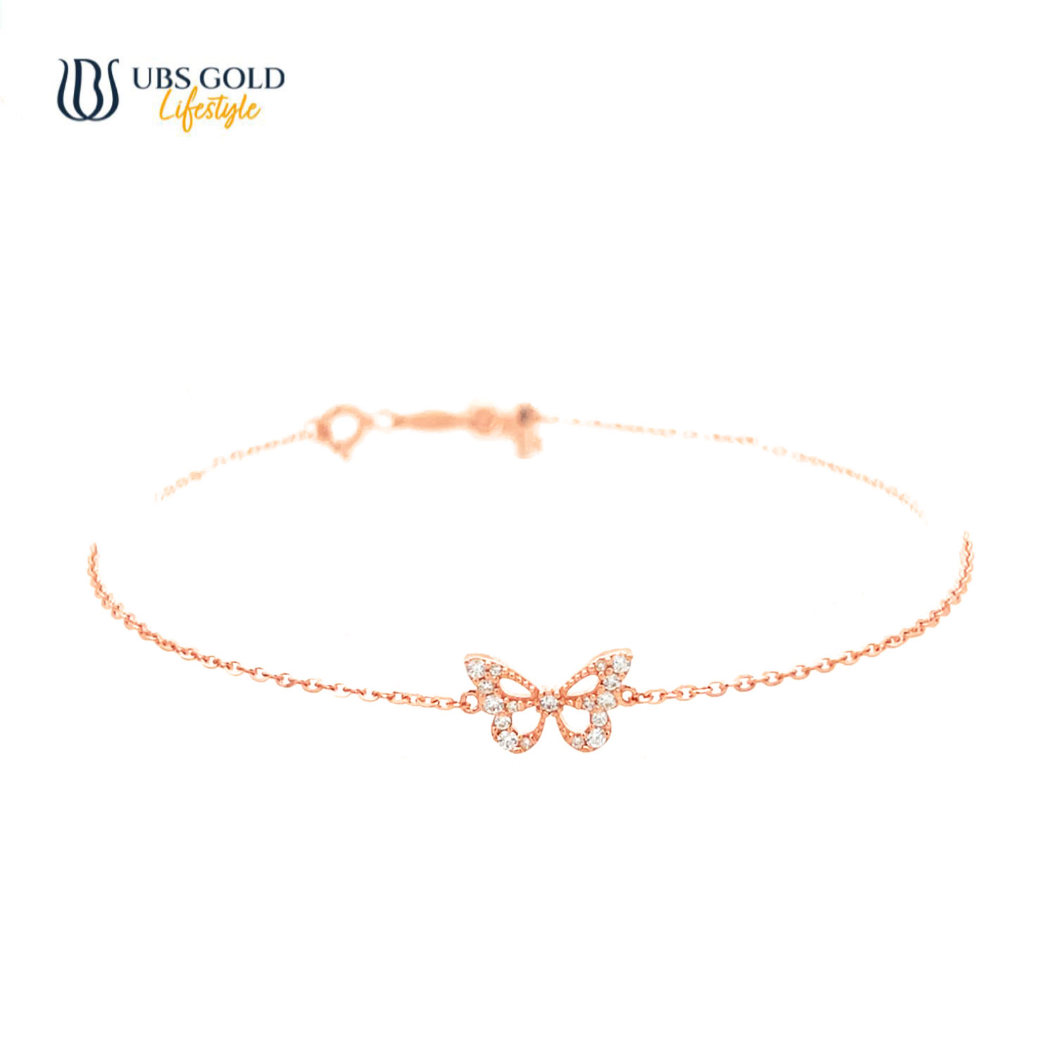 UBS Gold Gelang Emas Millie Molly - Kgv7191 - 17K