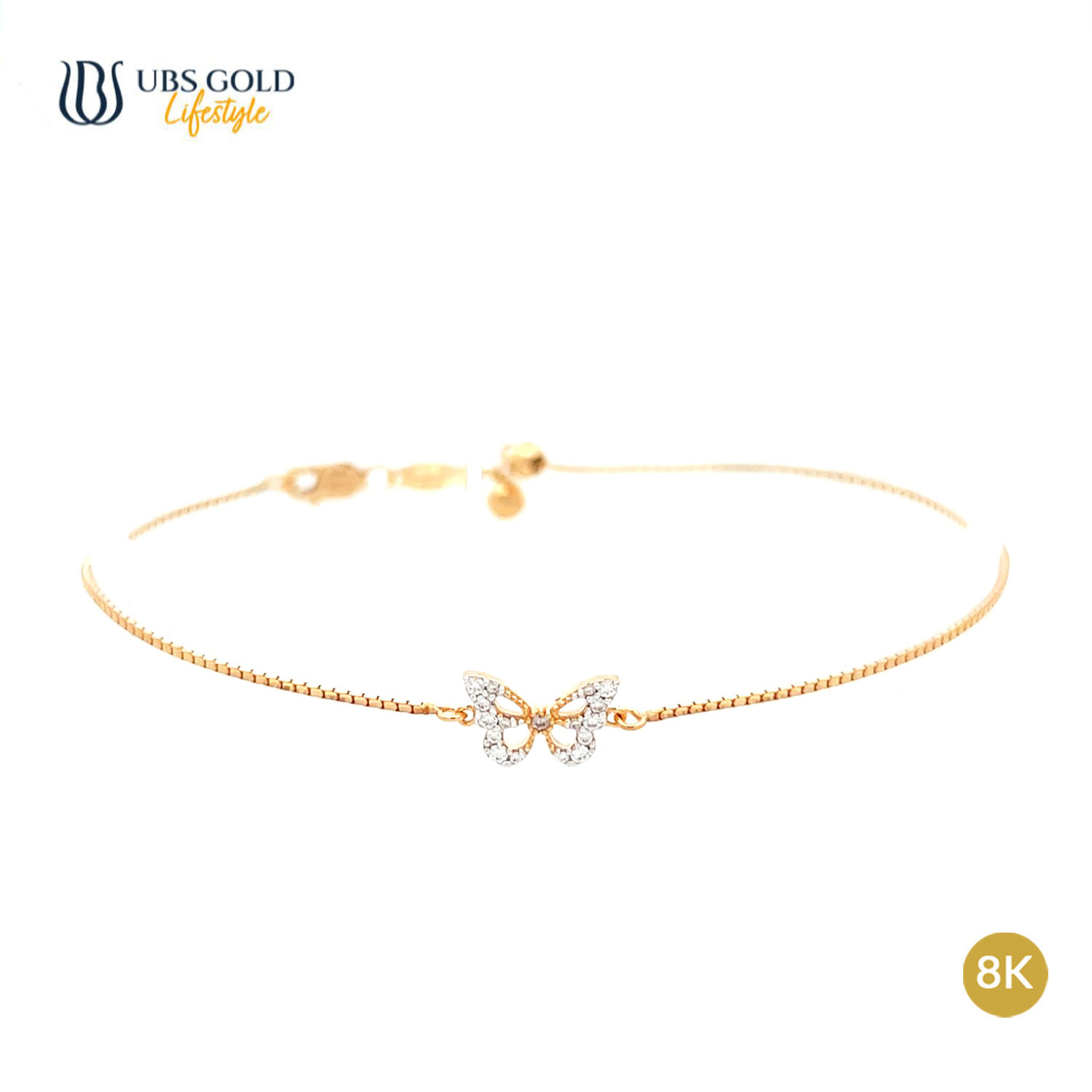 UBS Gold Gelang Emas Millie Molly - Kgv7192K - 8K